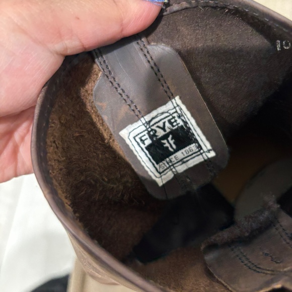 FRYE Men's Vintage Gaucho Harness 8R Leather Boots - Size 10M - Picture 5 of 8